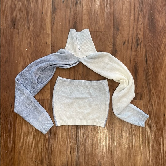 Princess Polly Blue Two Piece Sweater US size XS/S - Picture 2 of 4